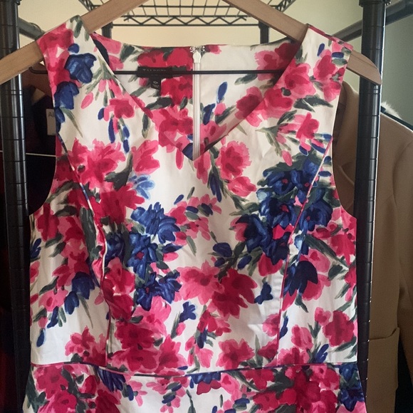Talbots floral professional dress size 10p - Picture 2 of 6
